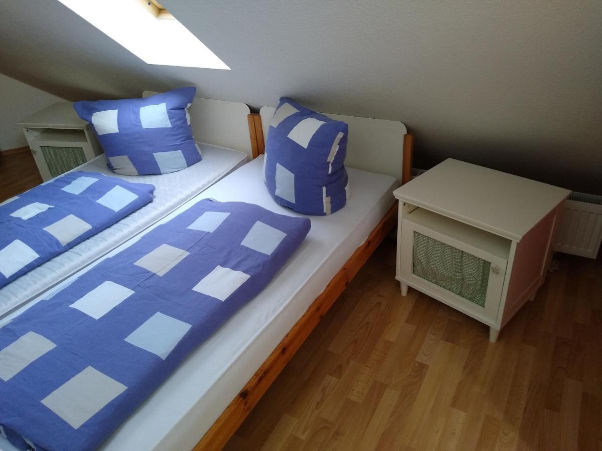 Maisonettewohnung Auf 2 Etagen Mit Zwei Balkonen Barth Bagian luar foto