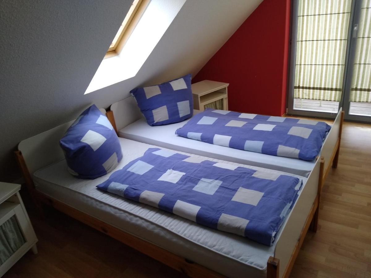 Maisonettewohnung Auf 2 Etagen Mit Zwei Balkonen Barth Bagian luar foto